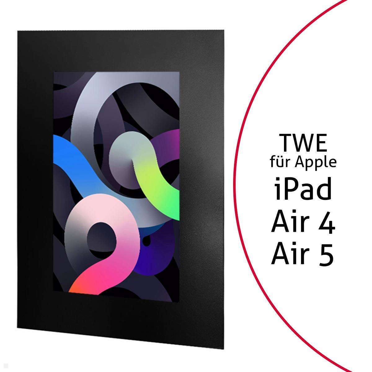 TabLines TWE091B Tablet Wandeinbau für Apple iPad Air 4 und 5, schwarz TabLines TWE091B Tablet Wandeinbau für Apple iPad Air 4 und 5, schwarz