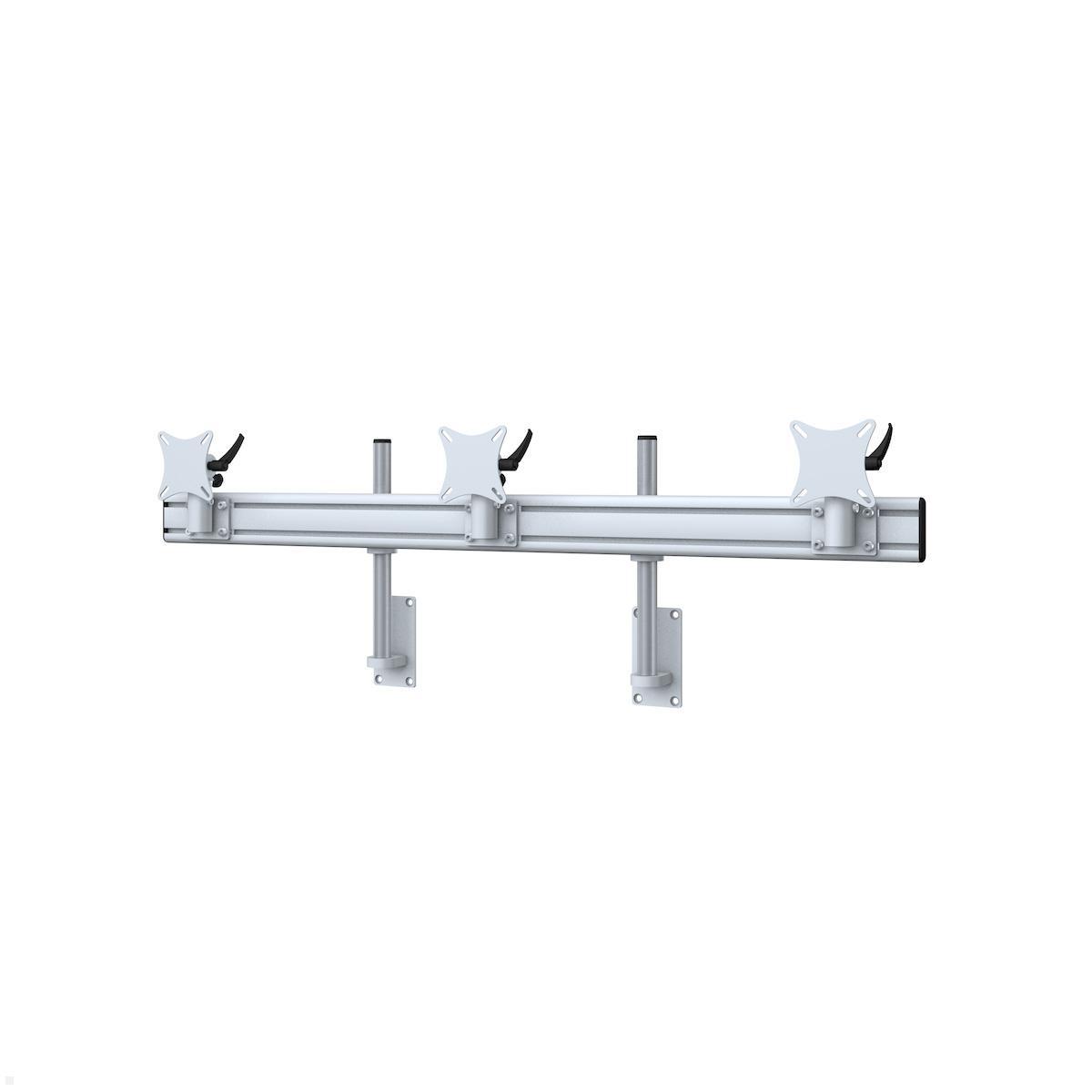 MonLines MWH202G Flat Wandhalterung 3 Monitore 25-32 Zoll, grau MonLines MWH202G Flat Wandhalterung 3 Monitore 25-32 Zoll, grau