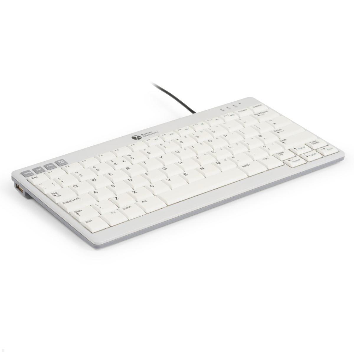 BakkerElkhuizen kompakte Tastatur UltraBoard 950 V2, seitliche Ansicht