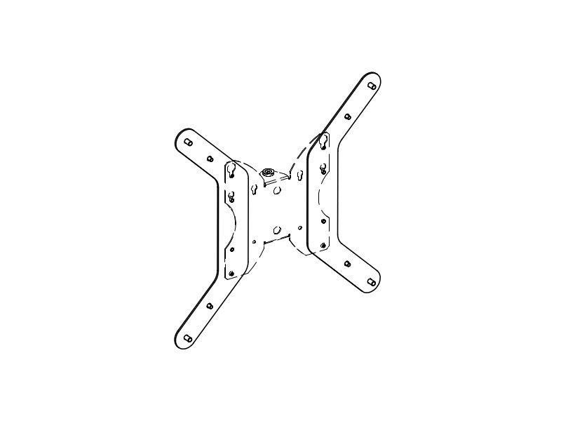 Novus Vesa Adapter Erweiterung auf Vesa 400x400 mm (795+9105+000) Novus Vesa Adapter Erweiterung auf Vesa 400x400 mm (795+9105+000)
