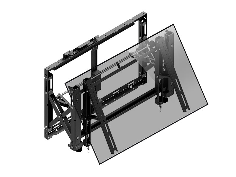 Edbak ERM101-L elektrische Videowall Wandhalterung, 42 - 85 Zoll