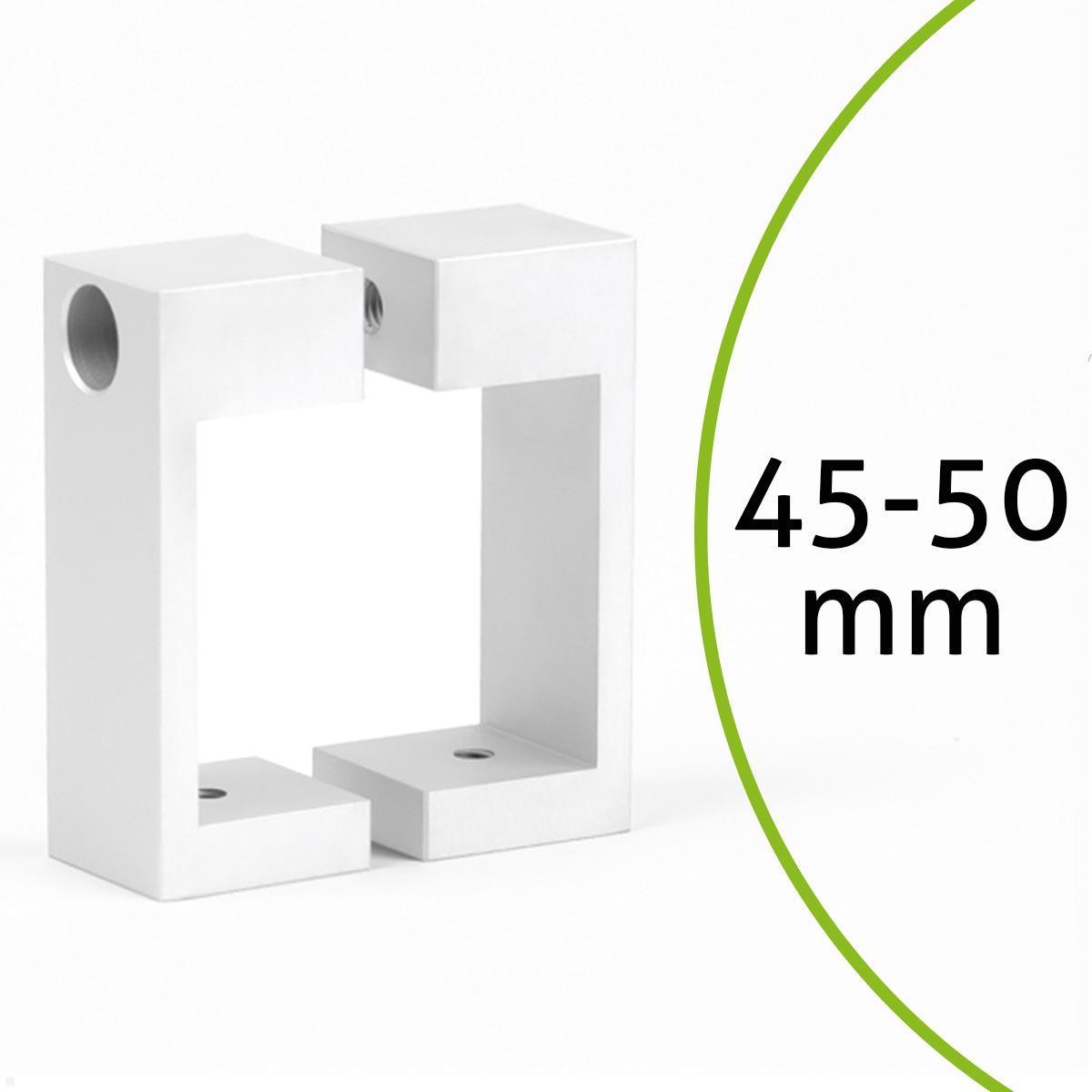 MonLines MBRE50W Befestigungsrechteck für Rohre 45-50mm weiß MonLines MBRE50W Befestigungsrechteck für Rohre 45-50mm weiß