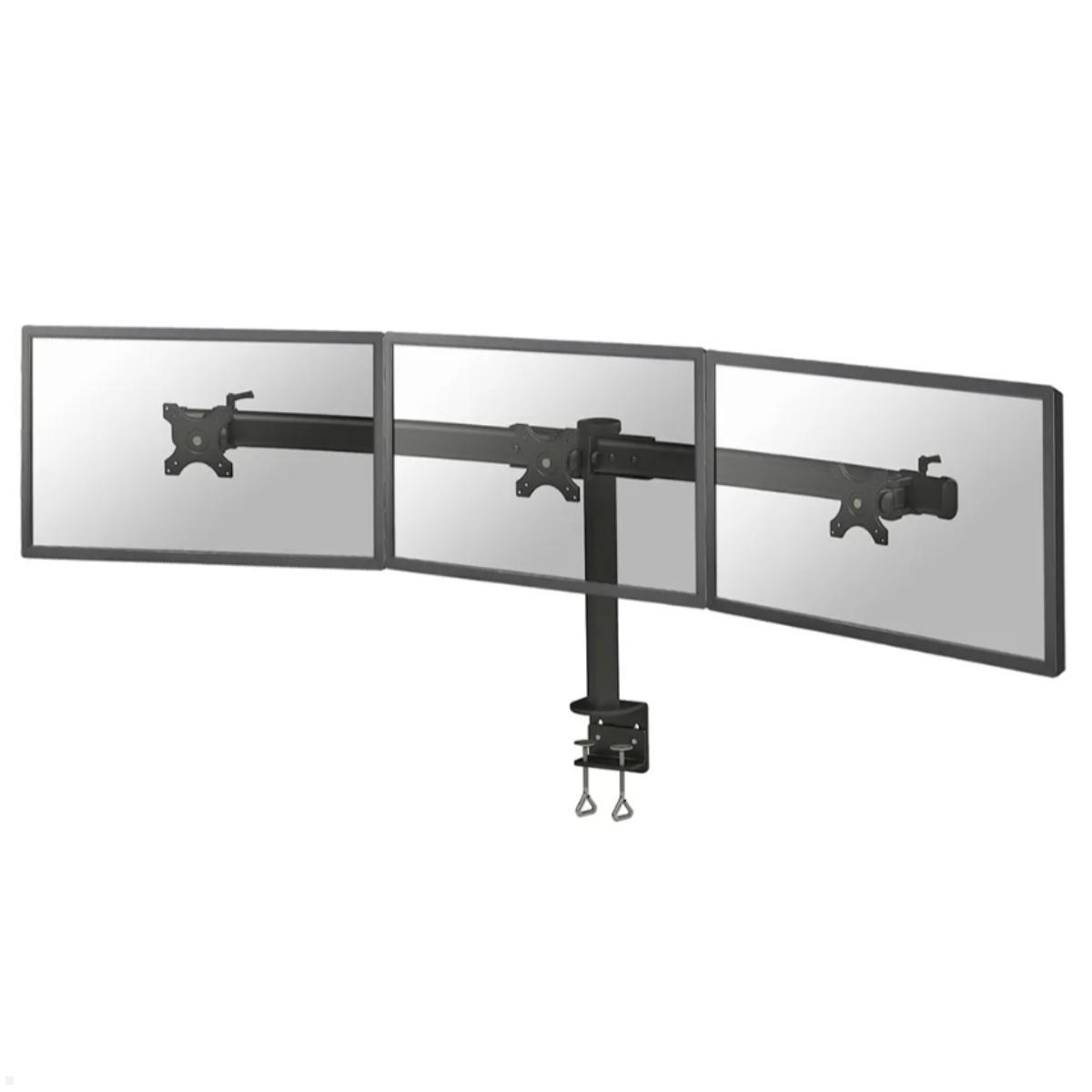 Neomounts FPMA-D700D3 3-fach Tischhalterung mit Klemme, mit Monitor Neomounts FPMA-D700D3 3-fach Tischhalterung mit Klemme, mit Monitor