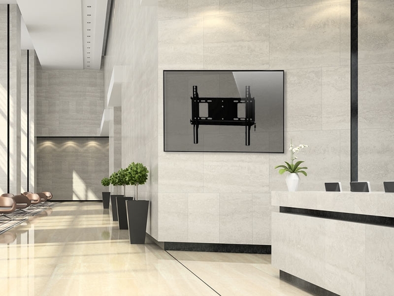peerless PFL640 diebstahlsichere Display Wandhalterung 32-60Zoll flach Anwendungsbeispiel peerless PFL640 diebstahlsichere Display Wandhalterung 32-60Zoll flach Anwendungsbeispiel