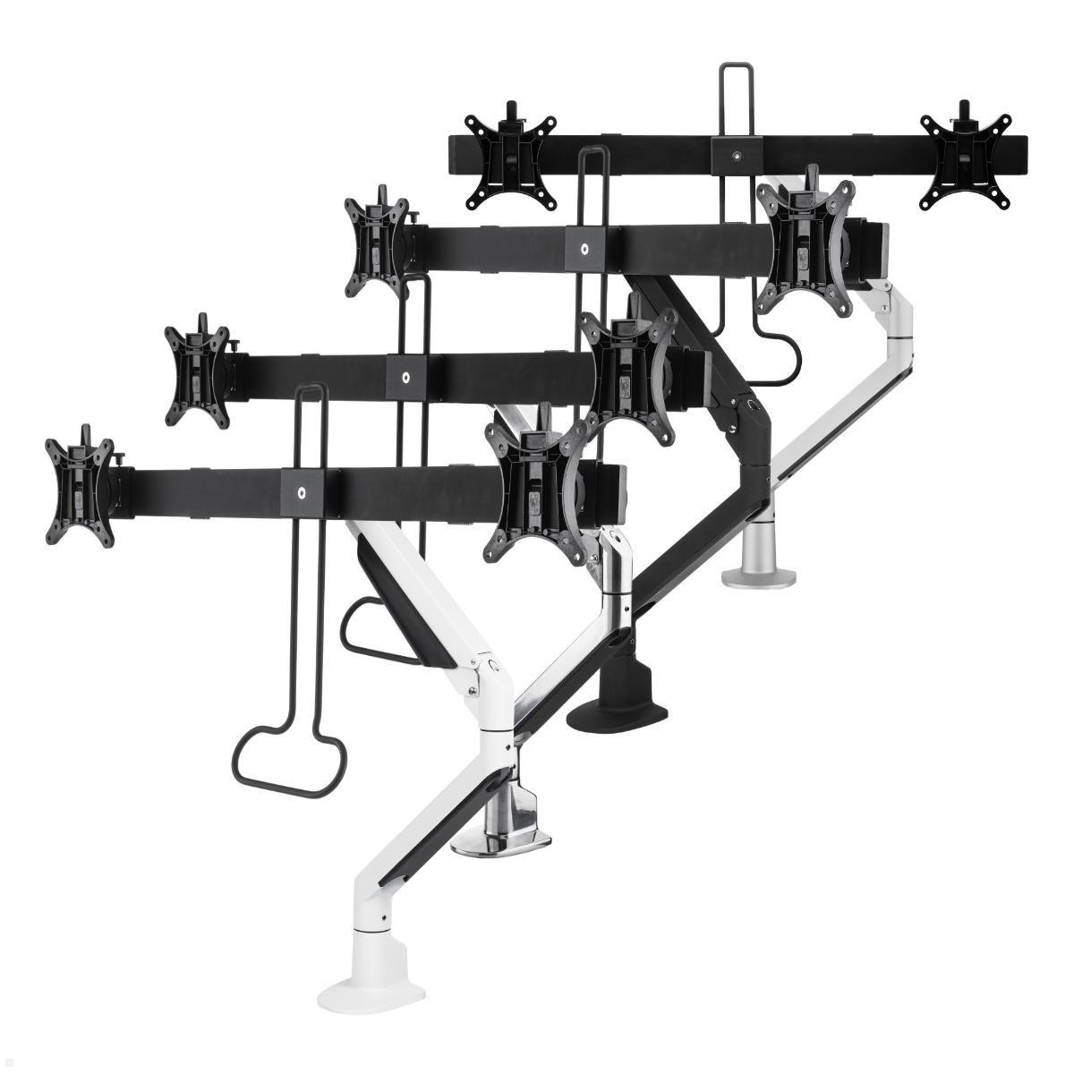 Fellowes Chicago Dual Monitor Tischhalterung Crossbar, Farbauswahl