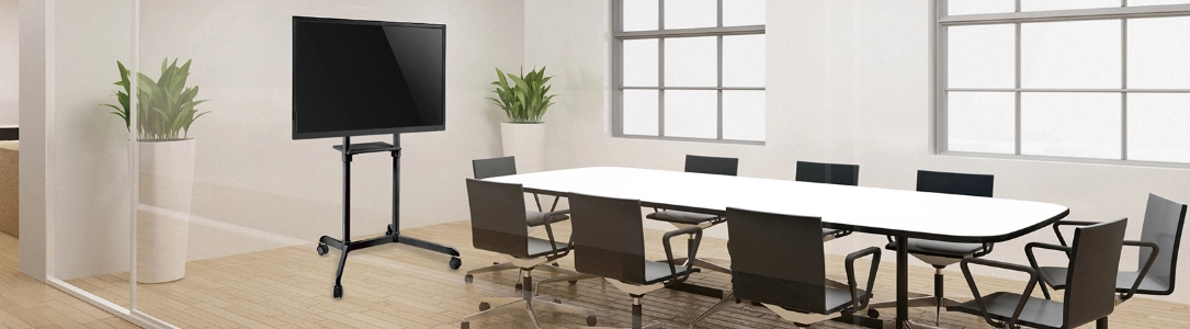 Monitorständer für 50-64 Zoll Bildschirme mit 90° Drehfunktion / Pivot Monitorständer für 50-64 Zoll Bildschirme mit 90° Drehfunktion / Pivot