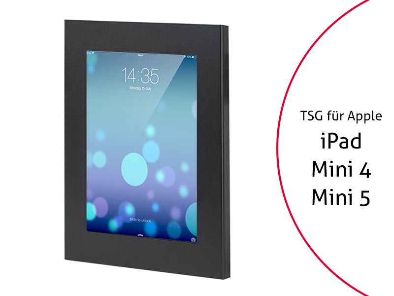 TabLines TSG026B Tablet Schutzgehäuse für Apple iPad Mini 4 + Mini 5, schwarz TabLines TSG026B Tablet Schutzgehäuse für Apple iPad Mini 4 + Mini 5, schwarz