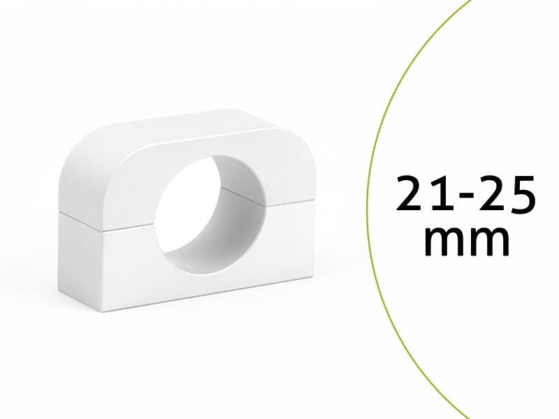 MonLines MBR25W Befestigungsring für Säulen 21-25mm weiß MonLines MBR25W Befestigungsring für Säulen 21-25mm weiß