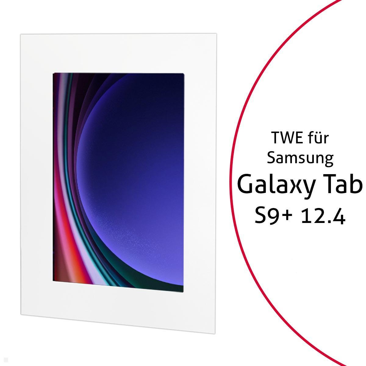 TabLines TWE111W Tablet Wandeinbau für Samsung Tab S9+ 12.4, weiß TabLines TWE111W Tablet Wandeinbau für Samsung Tab S9+ 12.4, weiß