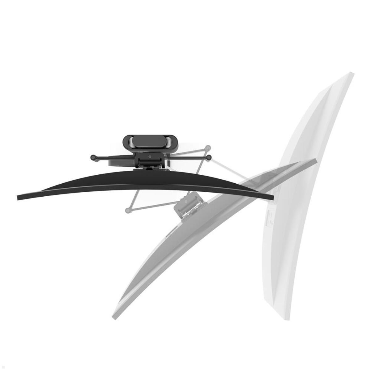 Ergotron TRACE Monitorhalterung mit flacher Tischklemme Schwenkbar