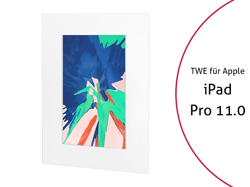 TabLines TWE069W Tablet Wandeinbau für Apple iPad Pro 11.0, weiß TabLines TWE069W Tablet Wandeinbau für Apple iPad Pro 11.0, weiß