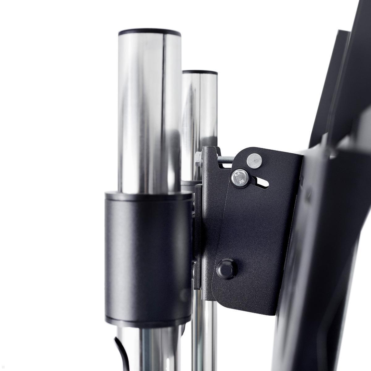 Edbak STD17 Monitor Standfuß mit Rollen 37-75 Zoll, Bildschirmständer rollbar