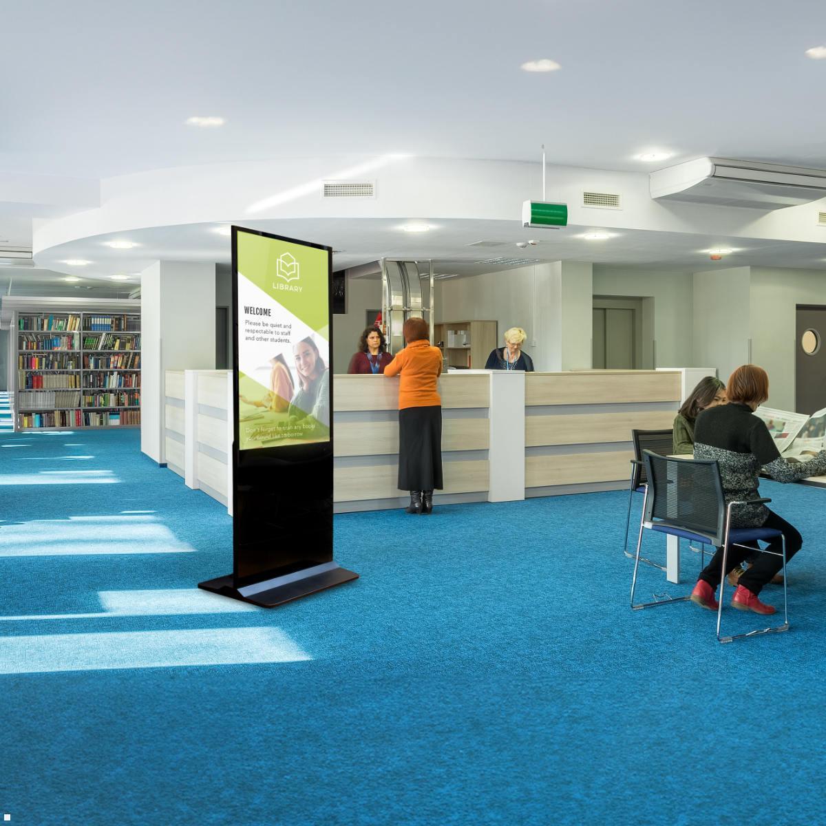 Clevertouch CL Totem Commercial Display 49'' (12949CMTOTEM), Anwendungsbeispiel