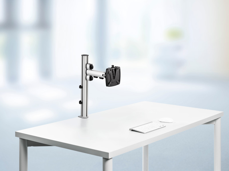 Novus TSS Tischhalterung mit Tragarm I 220+0240+000 front Novus TSS Tischhalterung mit Tragarm I 220+0240+000 front