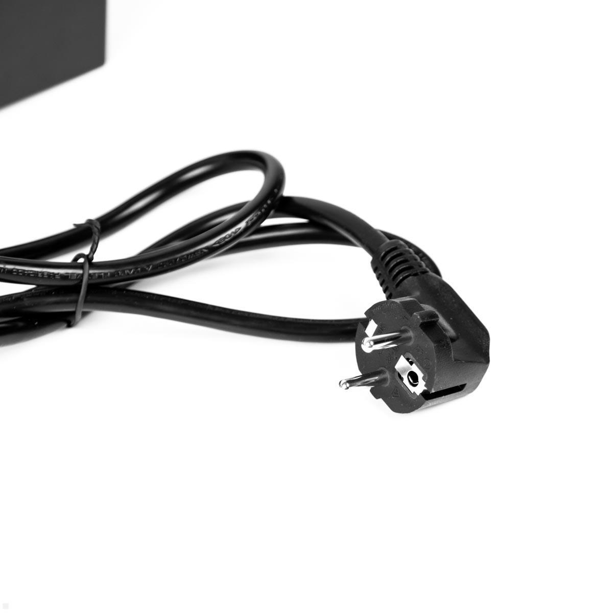 TecLines TES015B Einbau Steckdose mit USB A/C Charger, Qi, schwarz Winkelstecker TecLines TES015B Einbau Steckdose mit USB A/C Charger, Qi, schwarz Winkelstecker