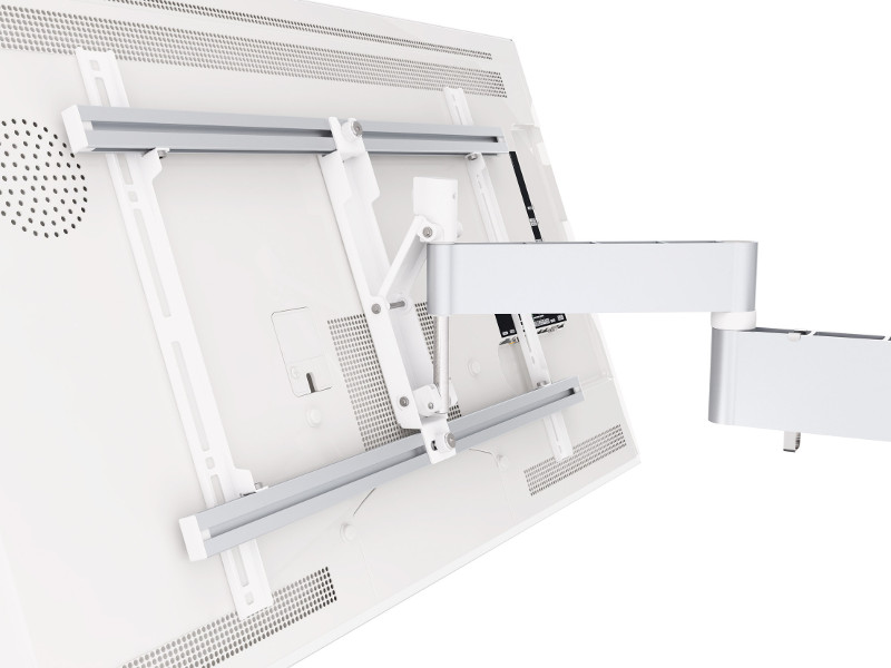 Vogel's WALL 3245 TV Wandhalterung schwenkbar 32"-55", weiß Schwenkarm