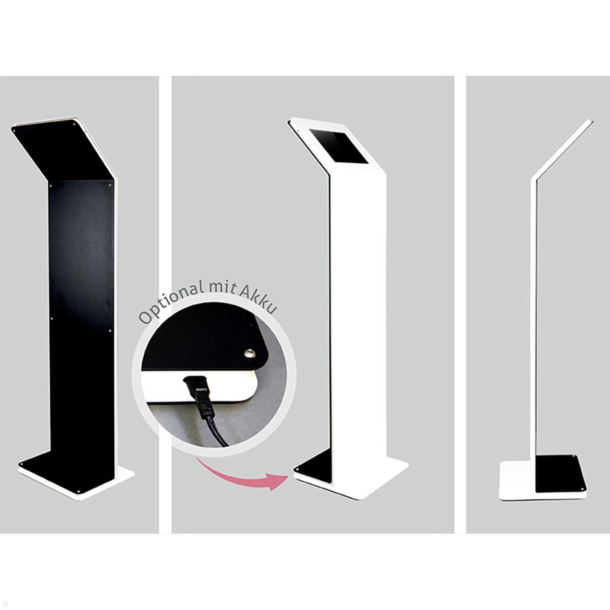 TabLines TBS112 Design Tabletständer mit Akku für Samsung Tab S9 11.0, weiß / schwarz TabLines TBS112 Design Tabletständer mit Akku für Samsung Tab S9 11.0, weiß / schwarz