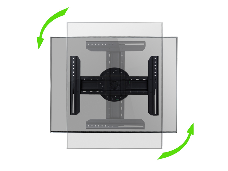 MonLines MWH006B TV Wandhalterung mit Pivot-Funktion
