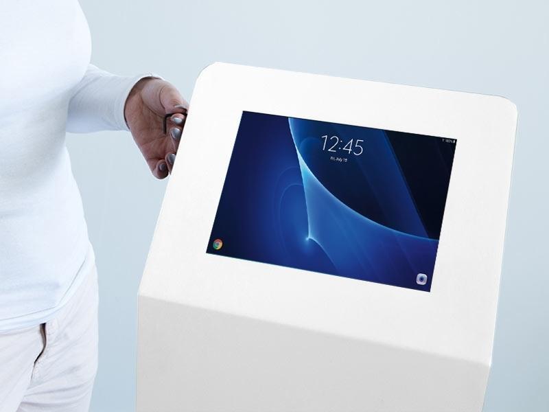 TabLines TBS029 Design Tablet Bodenständer Samsung Galaxy Tab A 10.1 voll Funktionsfähig TabLines TBS029 Design Tablet Bodenständer Samsung Galaxy Tab A 10.1 voll Funktionsfähig