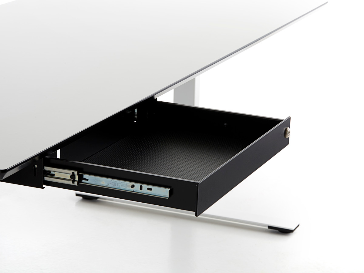 MonLines NTH002A Laptop Schublade rutschfest, inkl. Schloss, Aluminium Anwendung Schreibtisch MonLines NTH002A Laptop Schublade rutschfest, inkl. Schloss, Aluminium Anwendung Schreibtisch