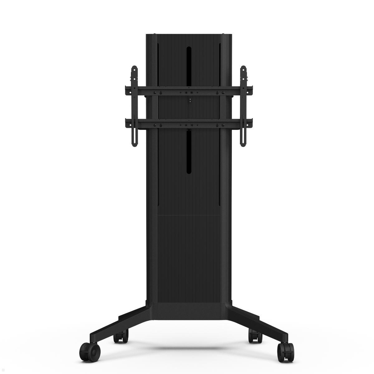 SMS EVER350 mobiler TV Ständer 86 Zoll, MDF Cover schwarz (16-004-1E) SMS EVER350 mobiler TV Ständer 86 Zoll, MDF Cover schwarz (16-004-1E)