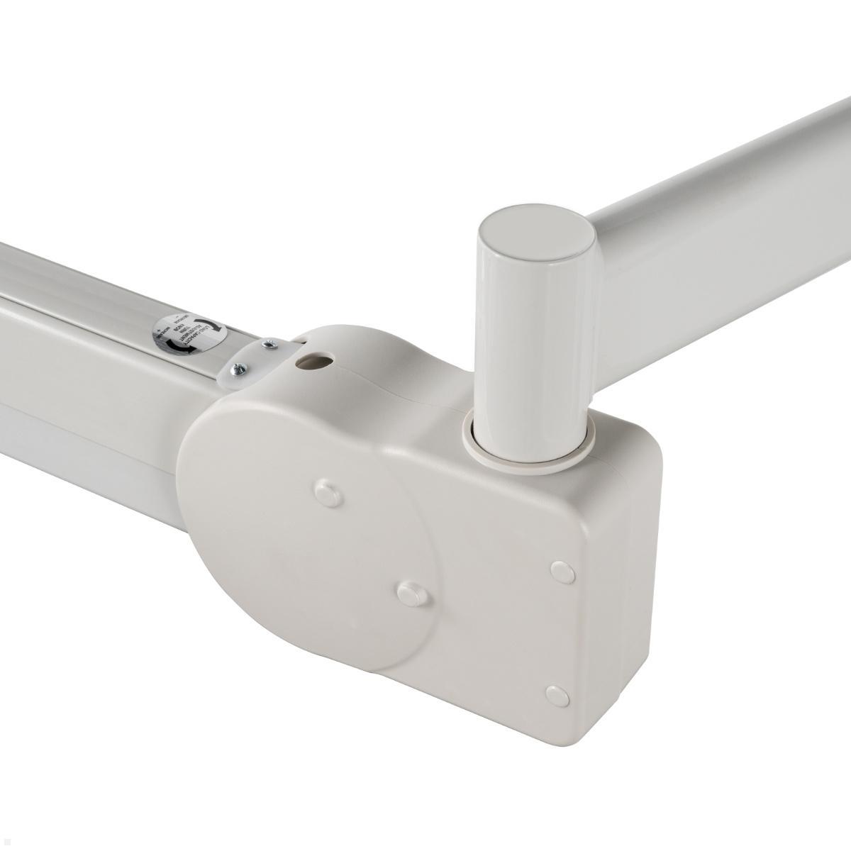 B-Tech BT7594 medizinische Monitor Deckenhalterung bis 28 Zoll, weiß, Gelenk