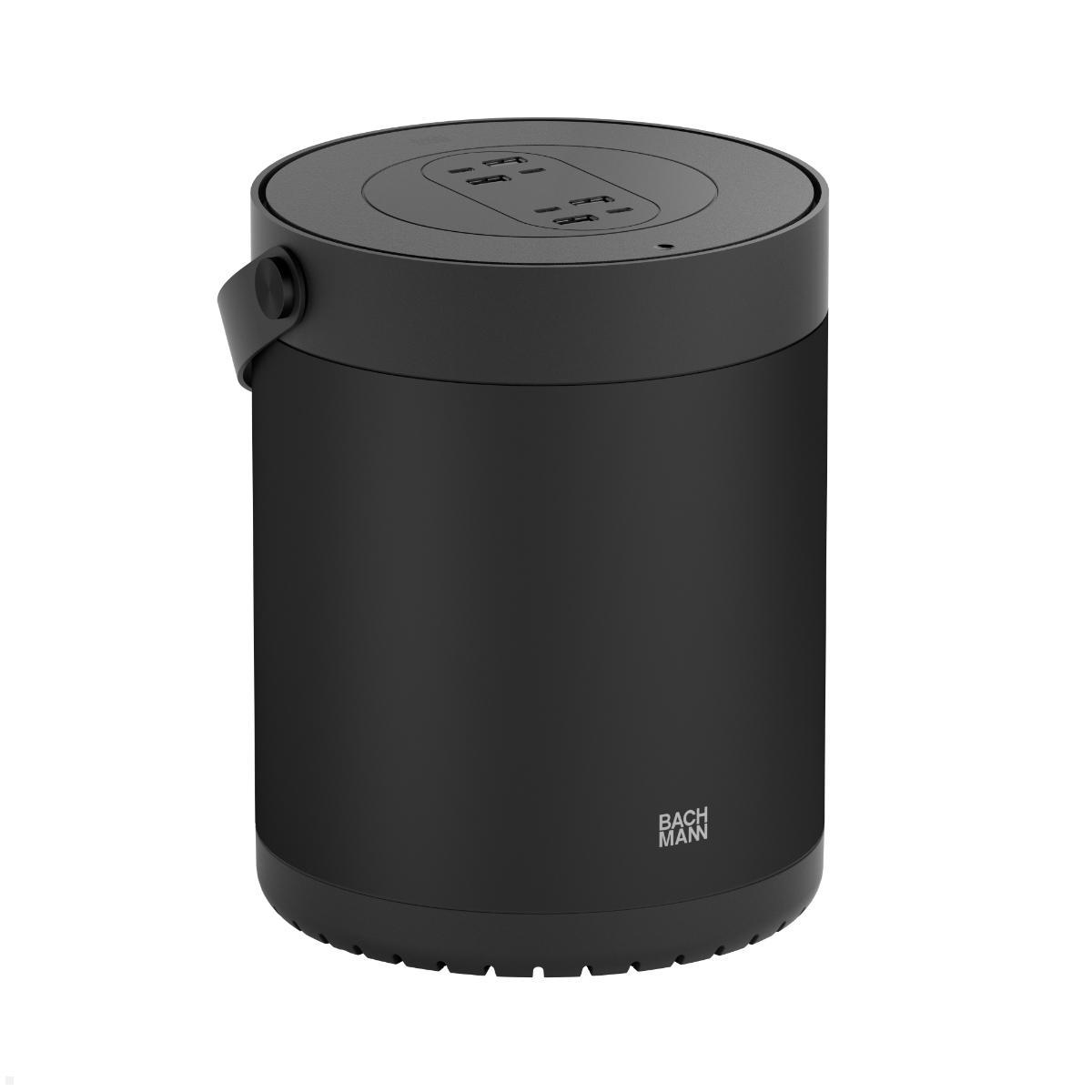 Bachmann MOV:E 4xUSB A/C, schwarz BM0011024