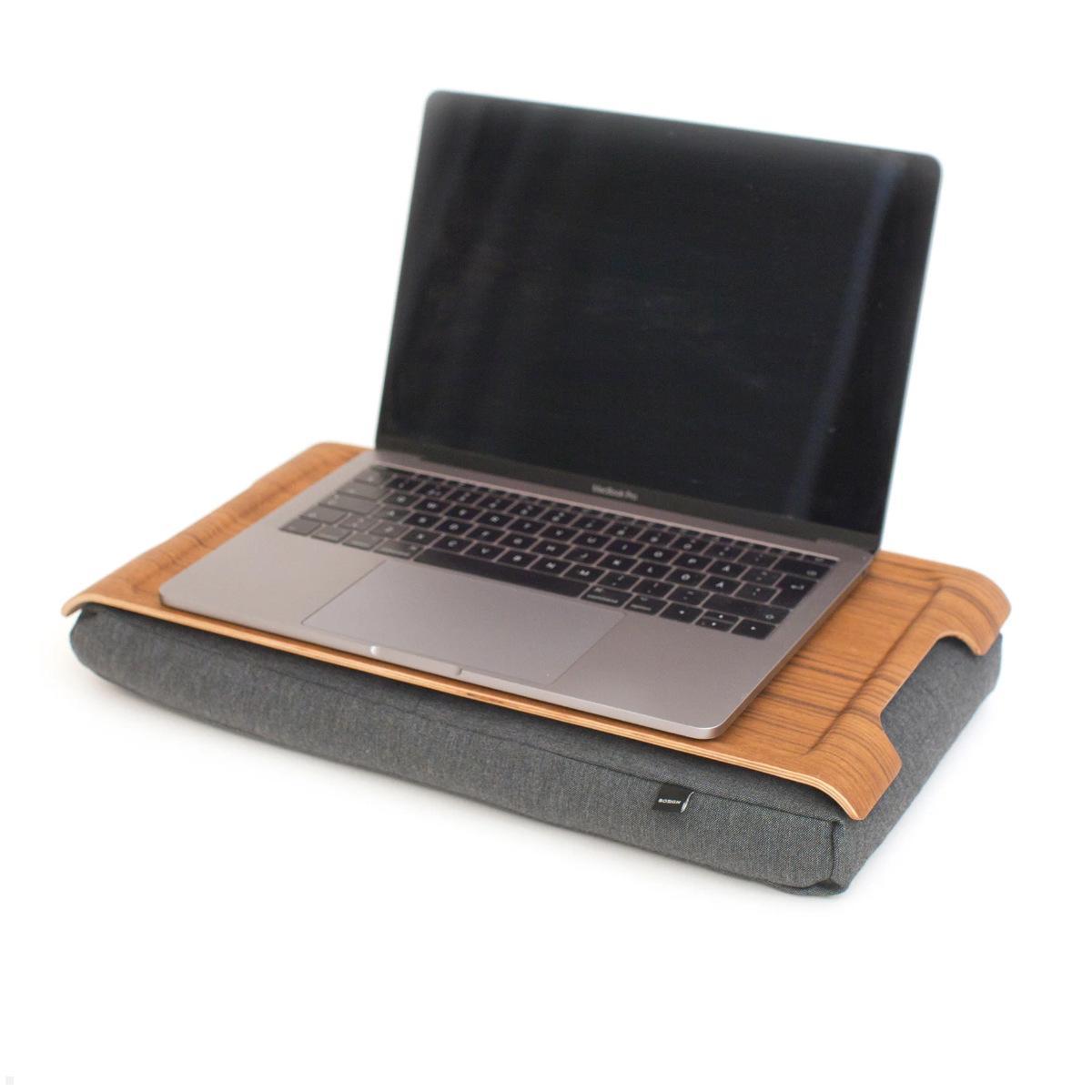 Bosign Laptop Knietablett Mini Laptray Rutschfest Seitenansicht