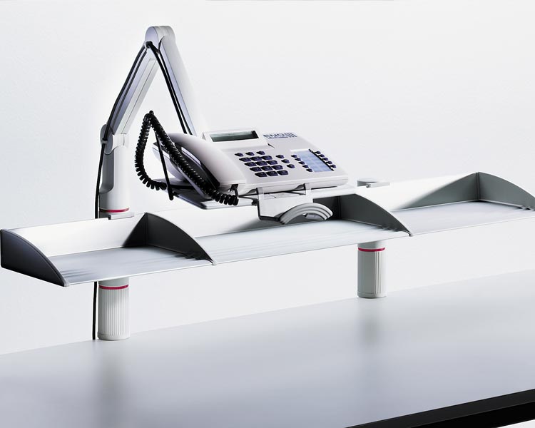 Novus TalkMaster Telefonhalterung lichtgrau, optionales Zubehör Novus TalkMaster Telefonhalterung lichtgrau, optionales Zubehör