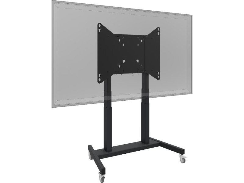 SmartMetals Zubehör Adapter Set VESA 600-400 auf VESA 600-500 & 800-500/600 für Bodenlifts Montagebeispiel Mobil