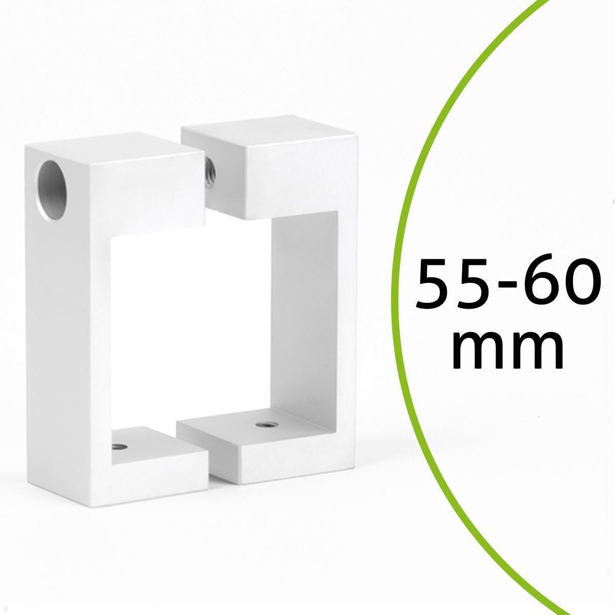 MonLines MBRE60W Befestigungsrechteck für Rohre 55-60 mm weiß MonLines MBRE60W Befestigungsrechteck für Rohre 55-60 mm weiß