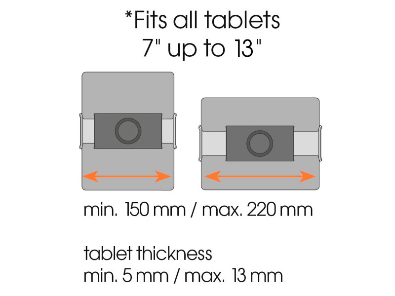 Vogels TMS 1030 Universal Ipad Wandhalterung mit Schwenkarm Vogels TMS 1030 Universal Ipad Wandhalterung mit Schwenkarm