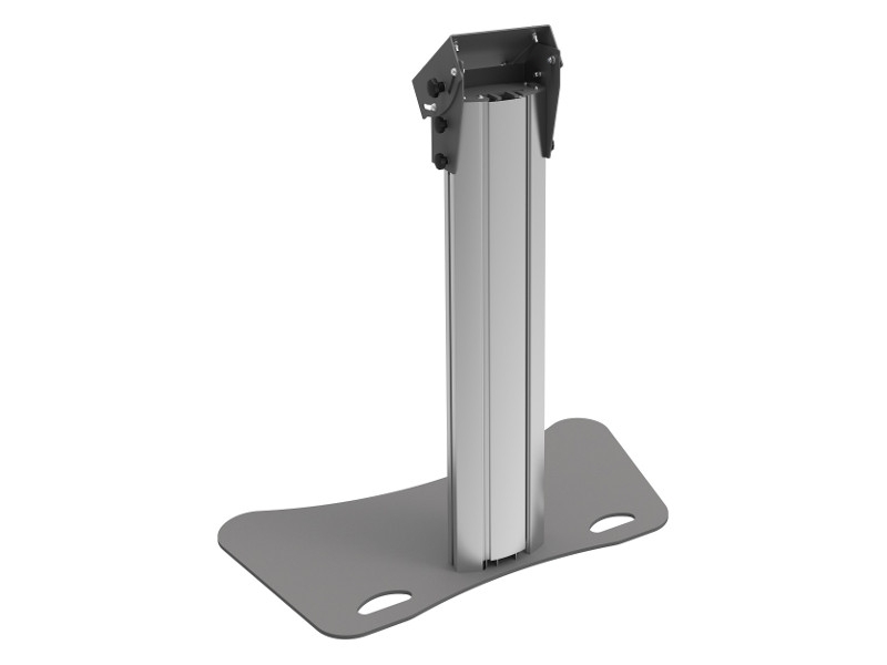 SmartMetals mobiler Monitor Trolley 65 Zoll neigbar 350mm Rückansicht