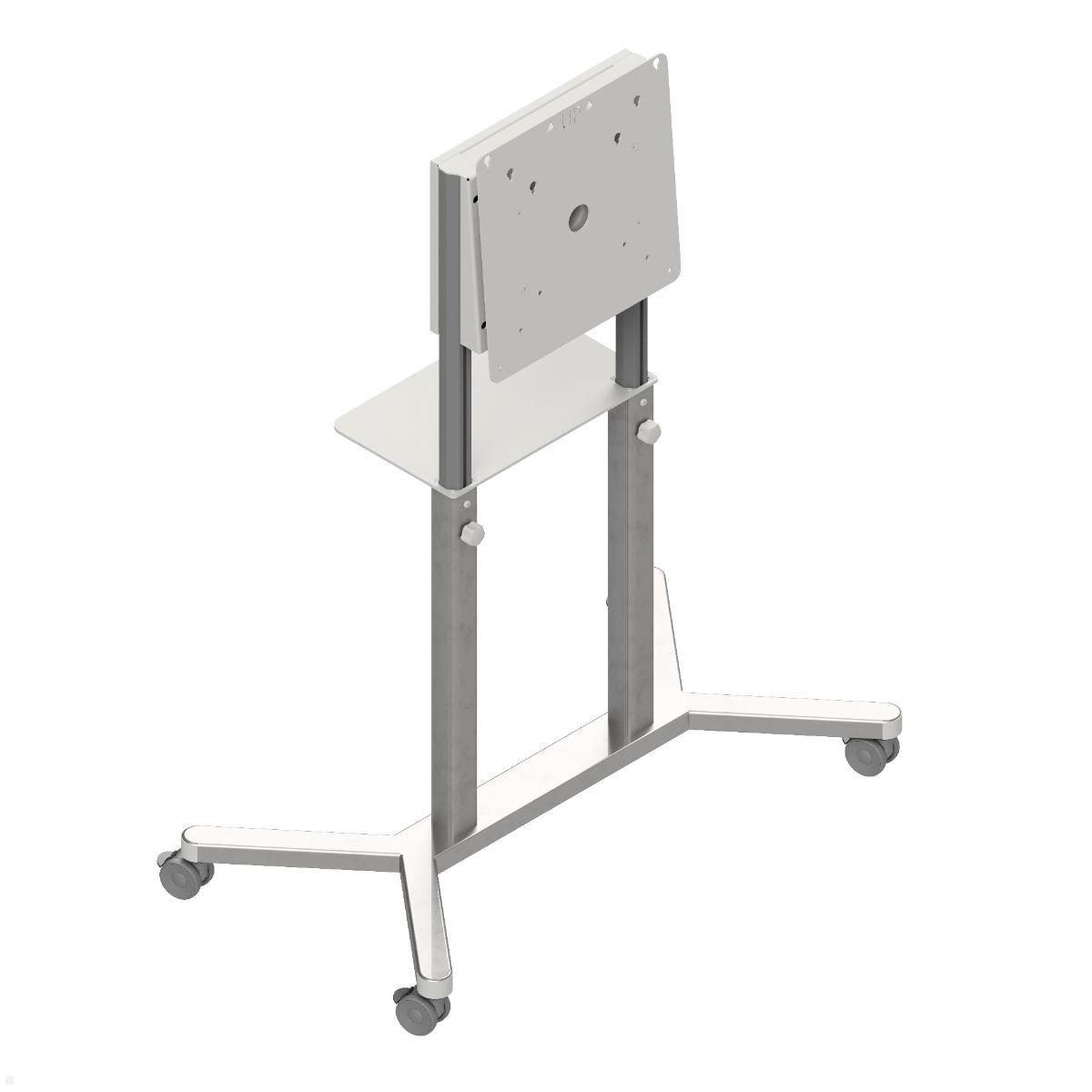 Edbak TRF100 mobiler TV Ständer höhenverstellbar 55 Zoll für Samsung Flip, weiß Ansicht Edbak TRF100 mobiler TV Ständer höhenverstellbar 55 Zoll für Samsung Flip, weiß Ansicht