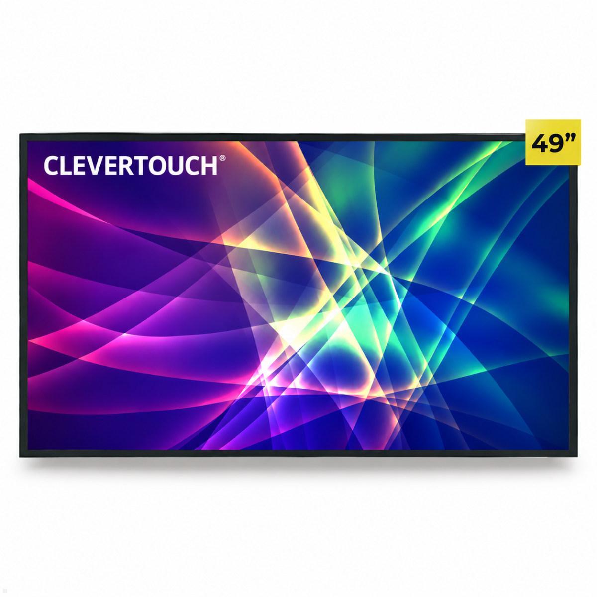 Clevertouch CL High Bright 49 Zoll Commercial Display, Schaufensterdisplay 3000 Nits