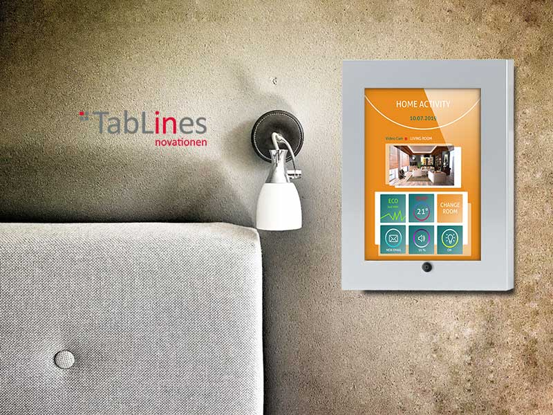 TabLines TSG062S Tablet Schutzgehäuse für Apple iPad Air 10.5 (3. Gen.), HB, silber Anwendung Smart Home TabLines TSG062S Tablet Schutzgehäuse für Apple iPad Air 10.5 (3. Gen.), HB, silber Anwendung Smart Home