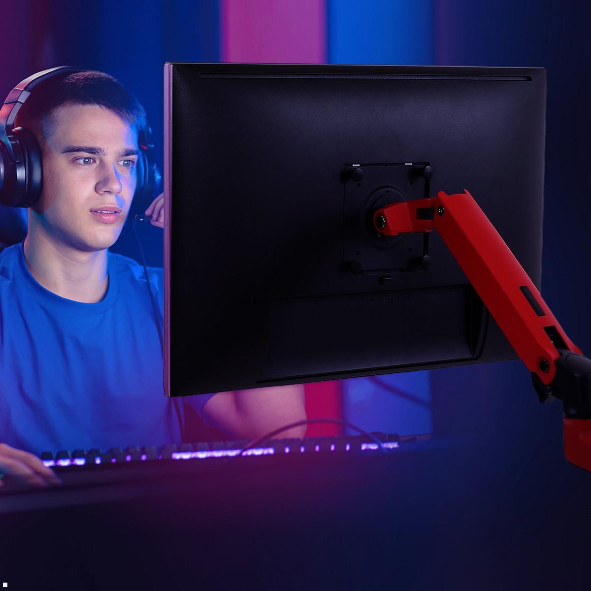 Ergotron LX Monitor Tischhalterung (45-490-285), Gaming