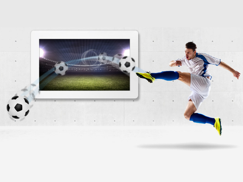 Hyundai H557MSV Outdoor Display Sicherheitsglas