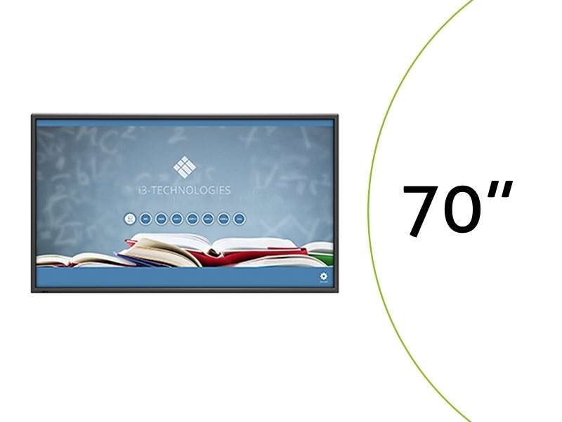 i3 Technologies interaktives 20 Touchdisplay 70" FullHD mit Wandhalterung (VSV0005527)