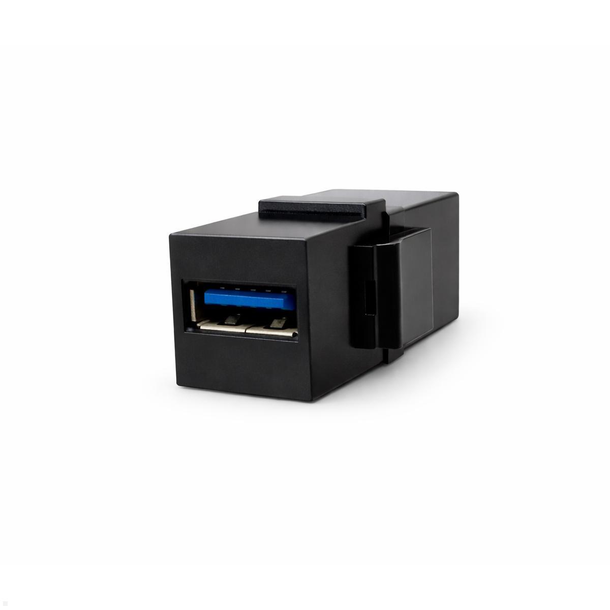 TecLines TKM005B Keystone USB 3.0 A/A, Ansicht