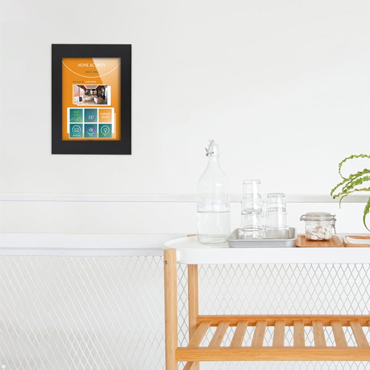 TabLines TWE099S Tablet Wandeinbau für Microsoft Surface Go 3, silber Anwendungsbeispiel Smart Living TabLines TWE099S Tablet Wandeinbau für Microsoft Surface Go 3, silber Anwendungsbeispiel Smart Living