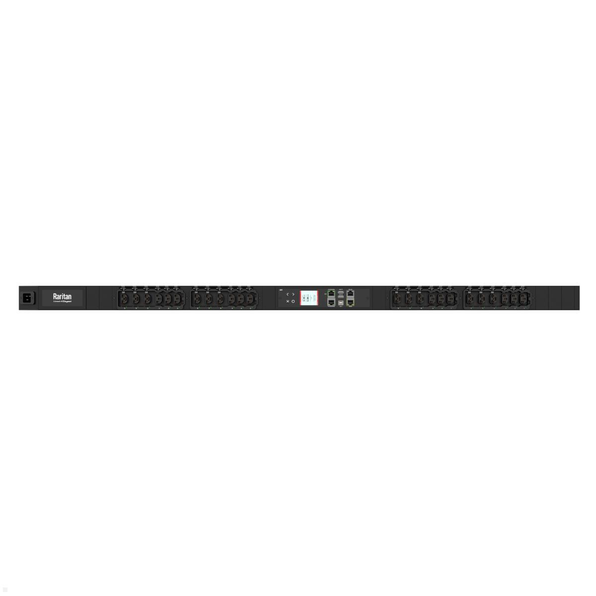 Legrand Raritan iX Rack-PDU 0U mit 12xC13 / 12xCx, 1-phasig 100-240V 16A, Input Metered/Switched (PX4-23A8C-C8E7A0), Outlet Switching PDU