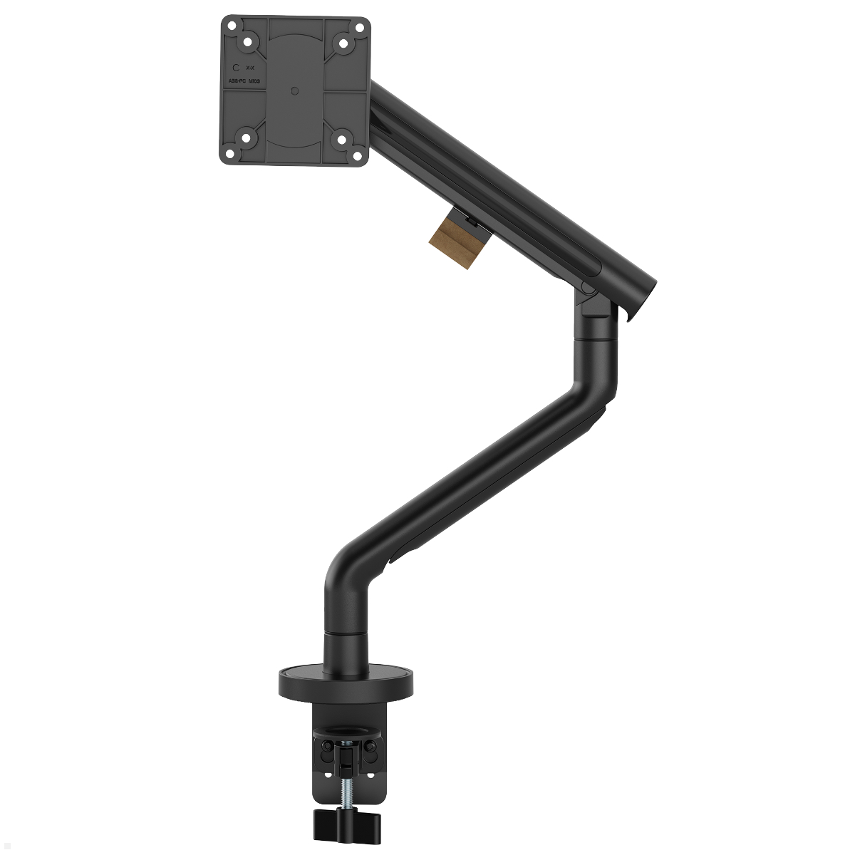 Fellowes Smartview Single Monitor Tischhalterung (100091614), schwarz