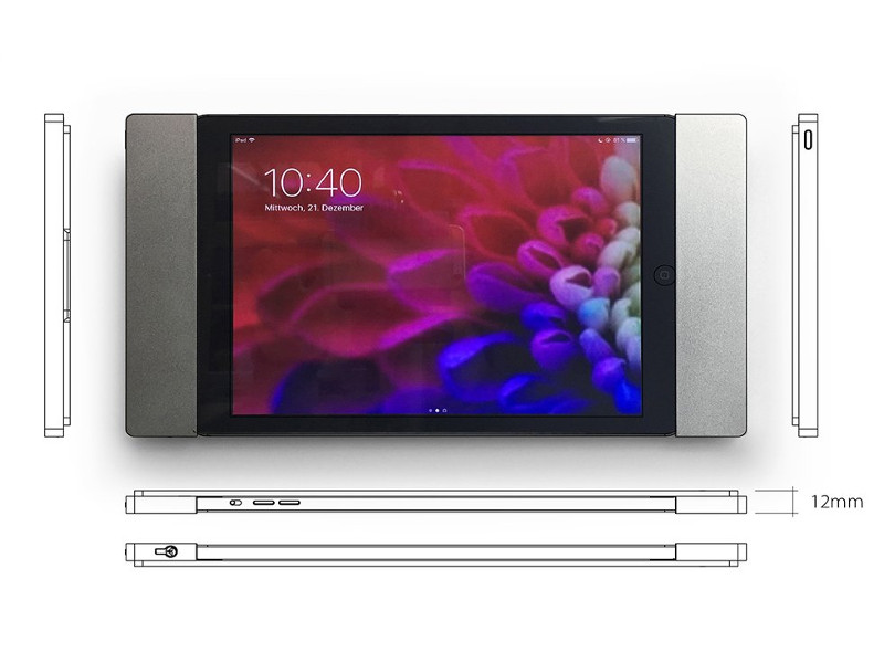 smart things sDock Fix iPad Mini 4 Wandhalterung ultra flach smart things sDock Fix iPad Mini 4 Wandhalterung ultra flach