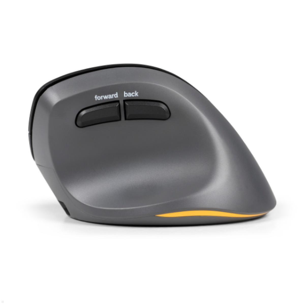 BakkerElkhuizen Ergonomische Maus PRF Pro 3-Mode Vertical Mouse Rechtshänder (BNEPRFP3MVMR), Seitanansicht Tasten