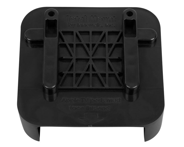 TotalMount Apple TV Halterung, schwarz Rückseite