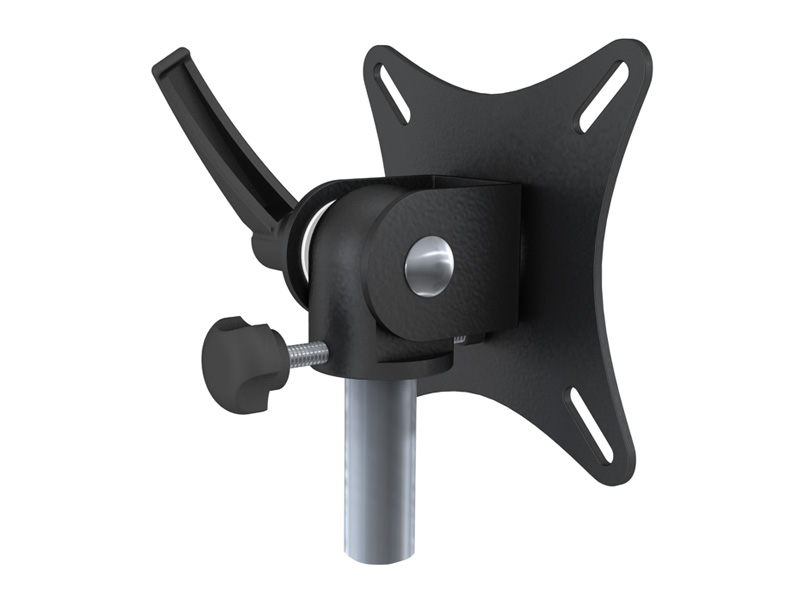 MonLines TFT-Star Tischhalterung Einbau ohne Kabelauslass schwarz VESA Aufnahme MonLines TFT-Star Tischhalterung Einbau ohne Kabelauslass schwarz VESA Aufnahme