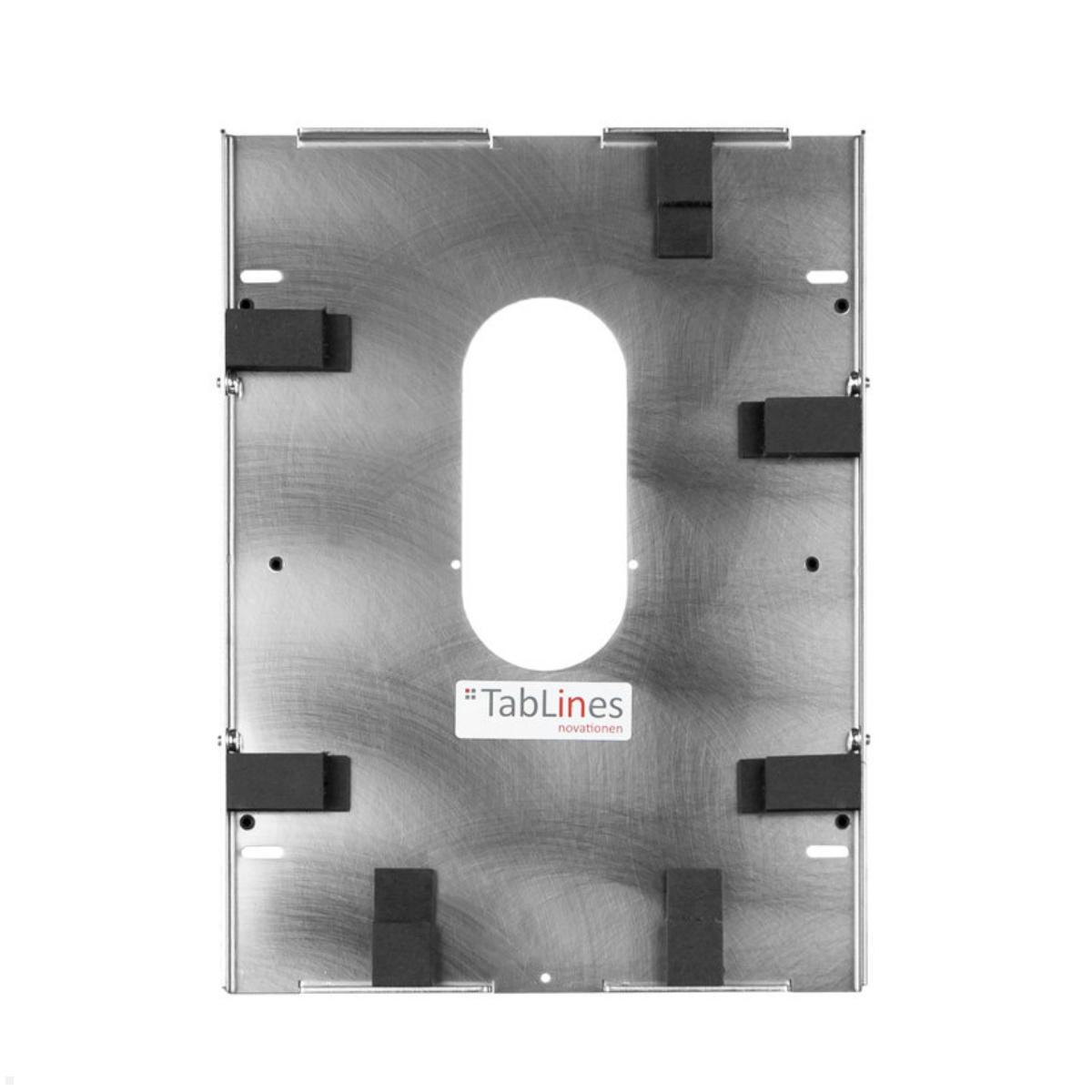 TabLines TWE091S Tablet Wandeinbau für Apple iPad Air 4 und 5, silber, Rahmen TabLines TWE091S Tablet Wandeinbau für Apple iPad Air 4 und 5, silber, Rahmen
