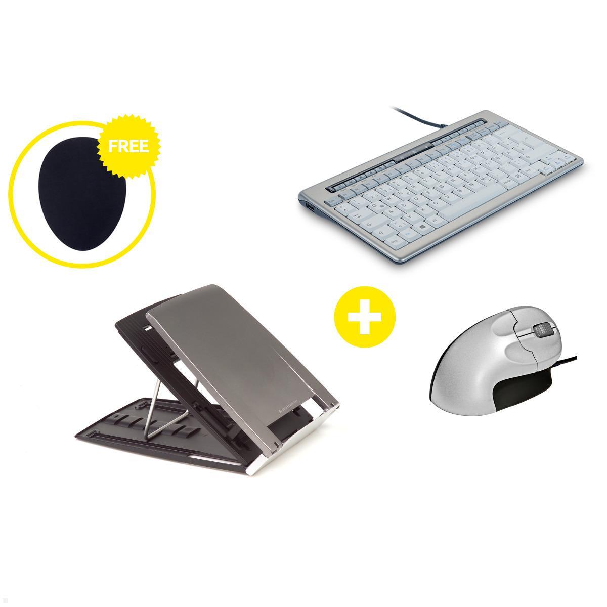 BakkerElkhuizen Home Office Box für Laptop Essentials Plus (BNEHWS1PDE)