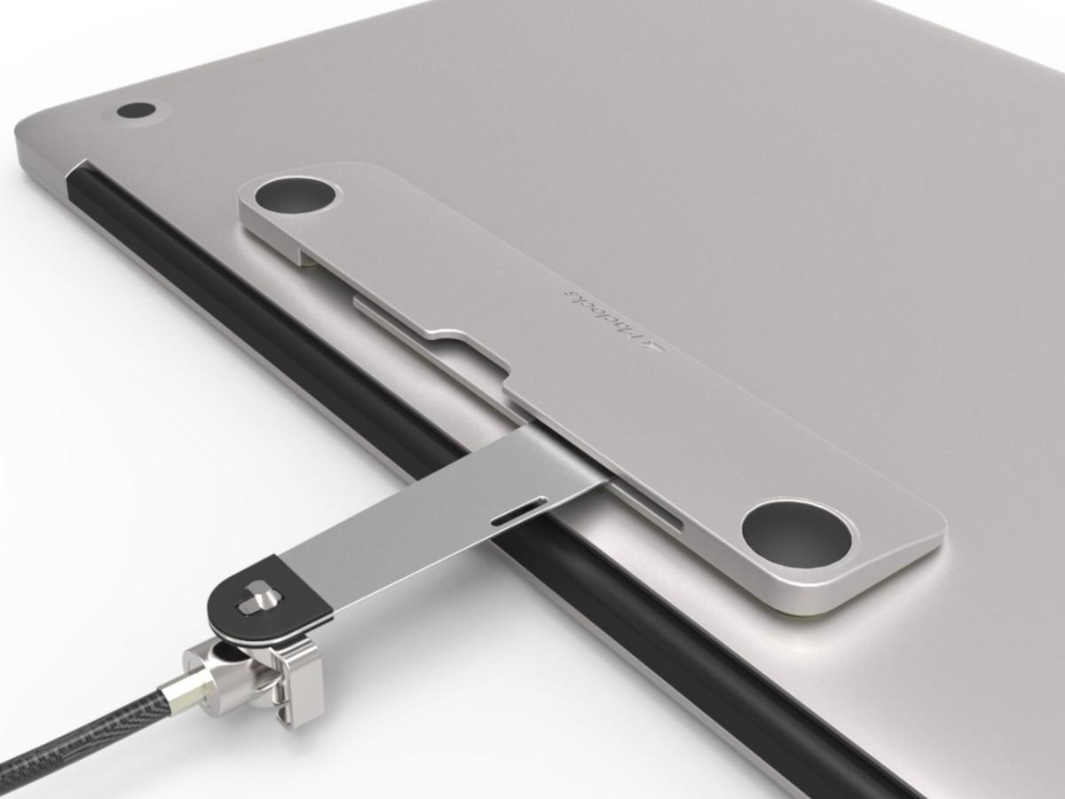 Compulocks BLADE universal Schloss Adapter + Kabelschloss für mobile Endgeräte, silber Compulocks BLADE universal Schloss Adapter + Kabelschloss für mobile Endgeräte, silber